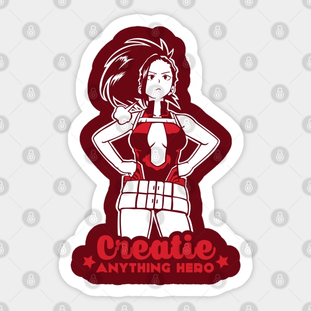 Momo is Creatie Sticker by merch.x.wear